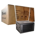 GABINETE COMPACTO 12UR XTRING DESARMADO PUERTA DE VIDRIO 600X600X635MM
