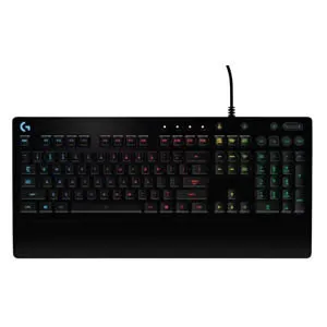 TECLADO LOGITECH GAMING G213 NEGRO RGB LIGHTSYNC USB RESISTENTE A SALPICADURAS