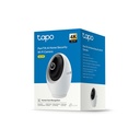 CAMARA TPLINK/TAPO C260/4K/VISION A COLOR /AUDIO BIDIRECCIONAL/RECONOCIMIENTO ROSTROS/HASTA 512GB