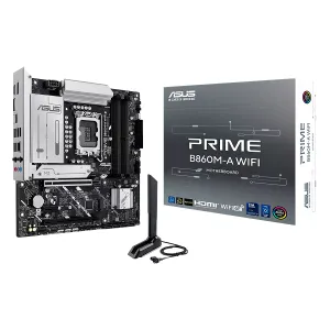 MBO ASUS PRIMEB860M-A WIFI GAMING Intel Core Ultra DDR5-8666Mhz BT DP HDMI 2M.2 PCIe 5.0 micro-ATX