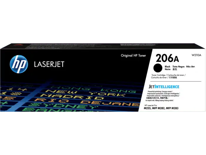 HP - Cartucho de Tóner LaserJet 206A Negro