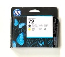 HP 72 MATTE BLACK / YELLOW PRINTHEAD