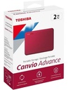 Toshiba2TBCanvioAd V10 Red 0723844000745