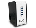 REGULADOR CDP R2CU-AVR1008 1000VA-500W-ENTRADA-SALIDA 110VAC-8 NEMA 5-15R-4USB