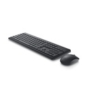 Teclado y mouse Dell KM3322W Inalambrico Negro 3Y