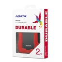 DISCO DURO ADATA HD330-2TB ANTISHOCK USB-3.2 RED EXTERNO