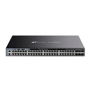 Switch Omada L3 Stackable de 48 puertos Gigabit PoE Plus y 6Puertos a 10G