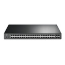 SWITCH TP-LINK TL-SG3452 JETSTREAM 48P GIGABIT PoE L2 MANAGED CON 4SLOT SFP GRIS