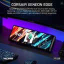 Pantalla CORSAIR 14.5Inch TOUCH XENEON EDGE 2560x720 60Hz HDMI Pegable a Sup. Acero V-H Black