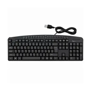 TECLADO INS VT-KB005 MULTIMEDIA USB BLACK