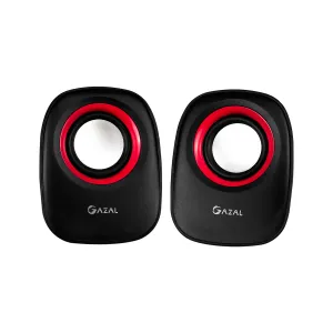 PARLANTE GAZAL MULTIMEDIA G106 BLACK-RED