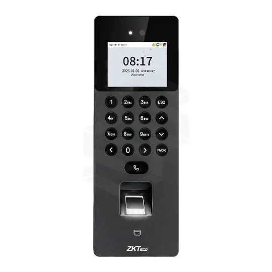 LECTOR FACIAL PANTALLA 2,4 CON HUELLA PARA CONTROL DE ACCESO Y ASISTENCIA CON TECLADO - WIFI